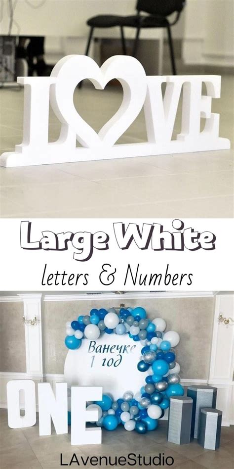 ONE Large foam letters | Styrofoam letters | Large foam letters | Custom foam letters | Wedding ...