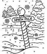 Pole Coloring Pages sketch template