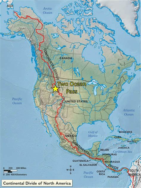 Two Ocean Pass - Geology of Wyoming