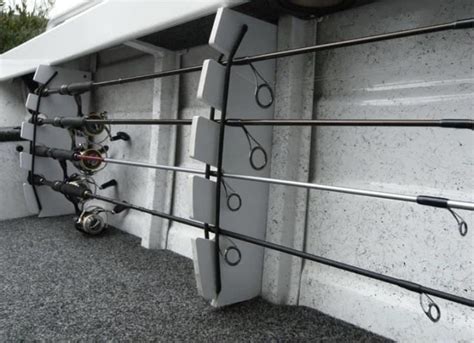 Rod holder | Boat storage, Jon boat, Boat rod holders