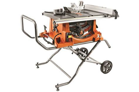 Ridgid R4513 Heavy-Duty Portable Table Saw with Stand Review - Best Saw ...