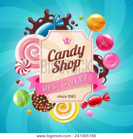 Candy Shop Poster. Vector & Photo (Free Trial) | Bigstock