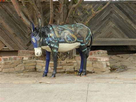 What Animal Do You Paint In Your Town? Adorable Painted Donkeys Are In ...