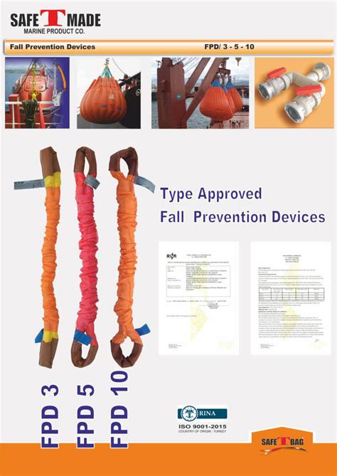 Fall Preventer Device | Safetmade Marine Products Co.