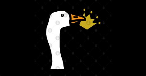 Portrait of a Funny Goose Stealing a Crown - Funny - Tapestry | TeePublic