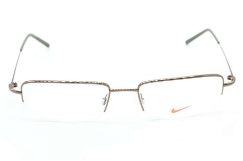 NEW NIKE 8179 250 BROWN EYEGLASSES OPTICAL AUTHENTIC EYEWEAR RX 55-19 - Eyeglass Frames