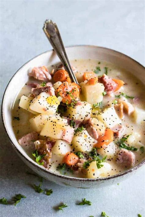 Leftover Ham Bone Soup - House of Yumm