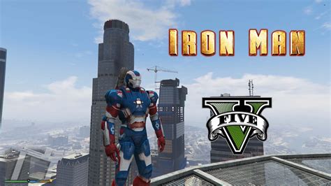 Iron Man Patriot [Add-On Ped] - GTA5-Mods.com