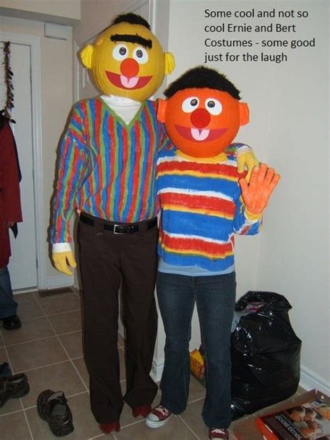 Ernie and Bert Costumes | Sesame street halloween costumes, Bert and ...