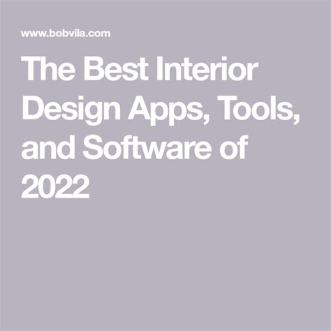 The best interior design apps tools and software of 2023 – Artofit