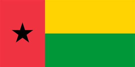 Guinea-Bissau flag color codes