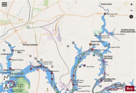 Cumberland River section 11_532_801 Fishing Map | Nautical Charts App