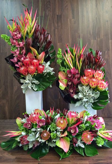 Australian Native Flower Arrangements For Church Event in Baulkham Hills | Tropical floral ...