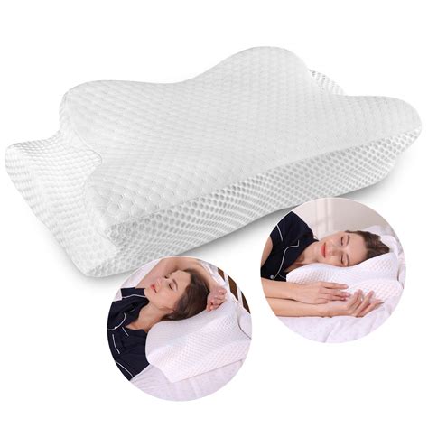 Coisum Cervical Pillow, Back Side Sleeper Pillow, Orthopedic Pillow for Neck Pain, Neck Pillows ...