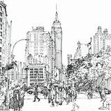 City Coloring Pages Printable  Word Searches sketch template