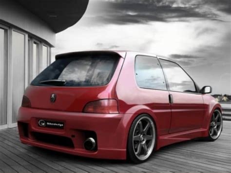 Body Kit Peugeot 106 "WIZARD WIDE" - IBHERDESIGN Automotive Styling and ...