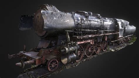 Steam-locomotive 3D models - Sketchfab