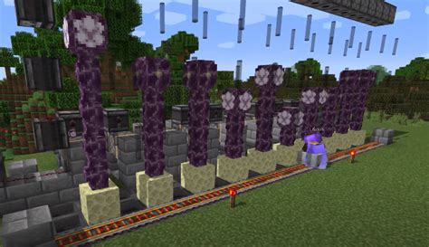 How To Make Chorus Fruit Farm - AFKable Design: Minecraft Build Recipe