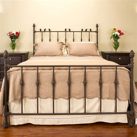 Passero Iron Bed - Shown in Textured Rust Finish Luxury Bedroom Furniture, Room Decor Bedroom ...