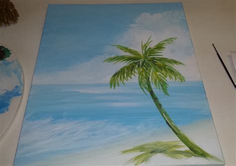 Acrylic Seascape Painting Lesson (Pt 3) – Refining The Beach Painting | My Drawing Tutorials