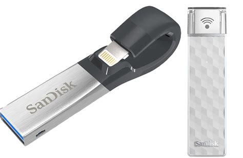 SanDisk unveils 256GB iXpand Flash Drive and Connect Wireless Stick