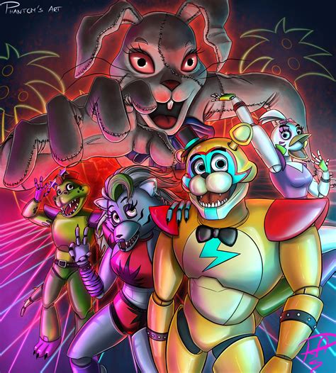 My first FNAF fanart ! :D What do you think about it ? ( more are on the way, I’m back to my ...