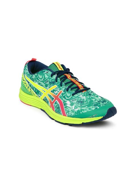 Buy ASICS Women Green Printed Running Shoes - Sports Shoes for Women 1784326 | Myntra