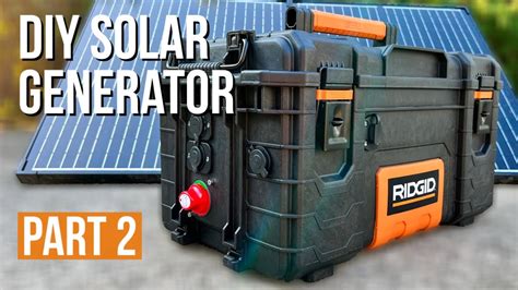 DIY Solar Generator - Part 2 - AC & Solar Charging