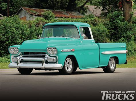 1959 Chevrolet Apache - Custom Classic Trucks Magazine