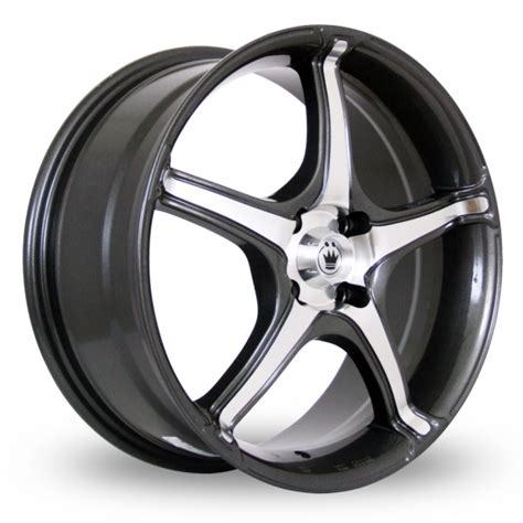 Konig Trouble Graphite Polished 18" Alloy Wheels - Wheelbase