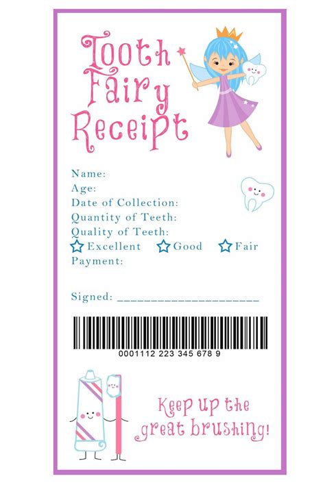 15 Ways to Add a Fun Spin to the Tale of the Tooth Fairy | Tooth fairy certificate, Tooth fairy ...