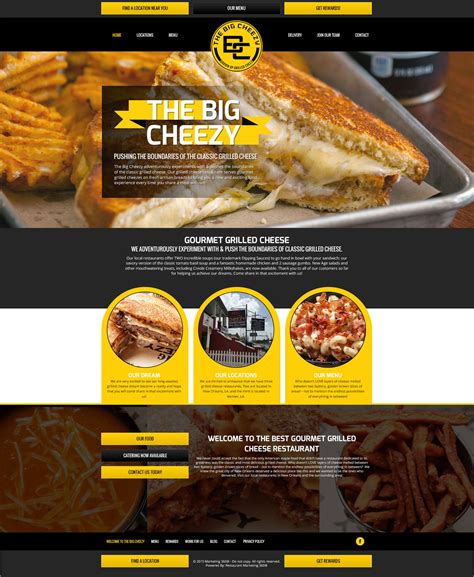 10 Awesome Restaurant Website Design Templates From Marketing 360® | Marketing 360®