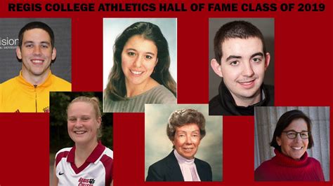 Regis College Athletics 2019 Hall of Fame Ceremony - YouTube