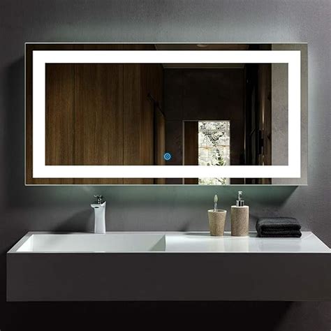 Amazon.com: DP Home Large Bathroom Wall Mirrors for Over Sink, Frameless Mirror for Bathroom ...