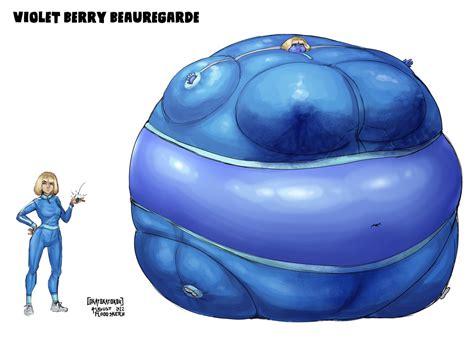 Violet Beauregarde Blueberry Inflation