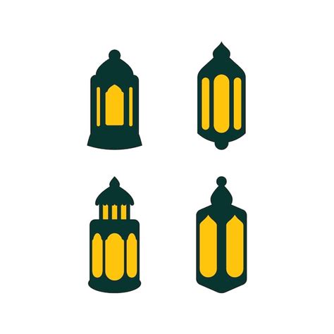 Premium Vector | Lantern icon vector