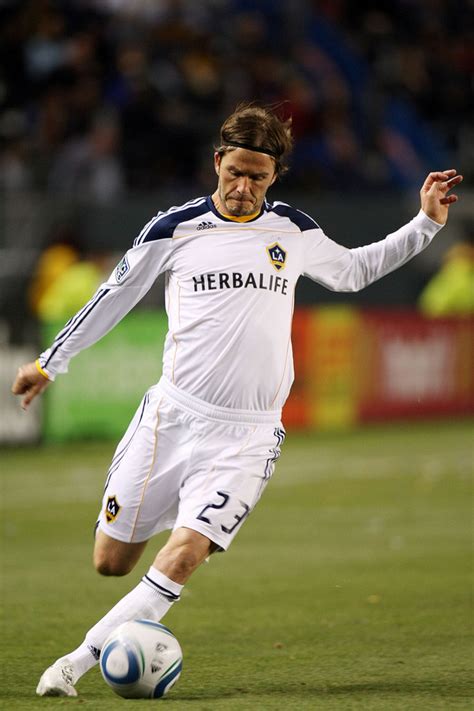 David Beckham Plays for the LA Galaxy - Zimbio