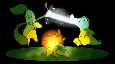 Pokemon Gen 2 Starters by polarpace on DeviantArt