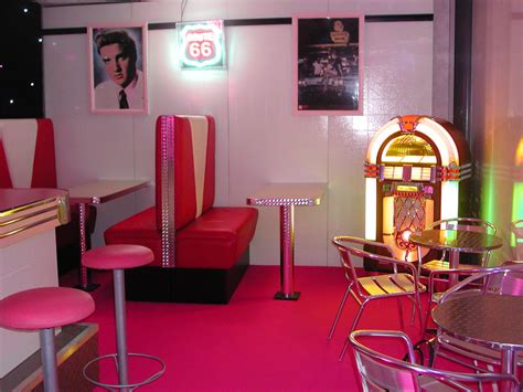 50s Diner, American Diner, Staging, Props, Backdrops, Entertaining, Simple, Home Decor, Role Play