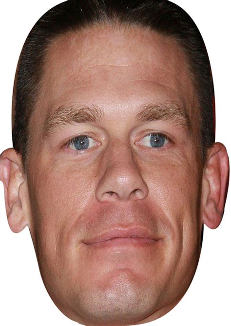 John Cena (2) Sports Celebrity Face Mask - Celebrity-Facemasks.com