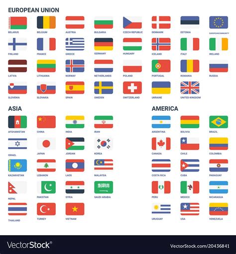 Flags Of The World Printable Free