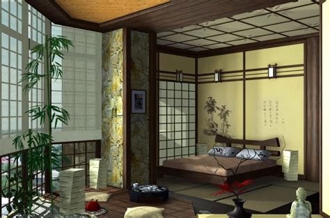 Bedroom in Japanese style