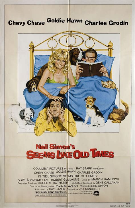 Seems Like Old Times Original 1980 U.S. One Sheet Movie Poster ...