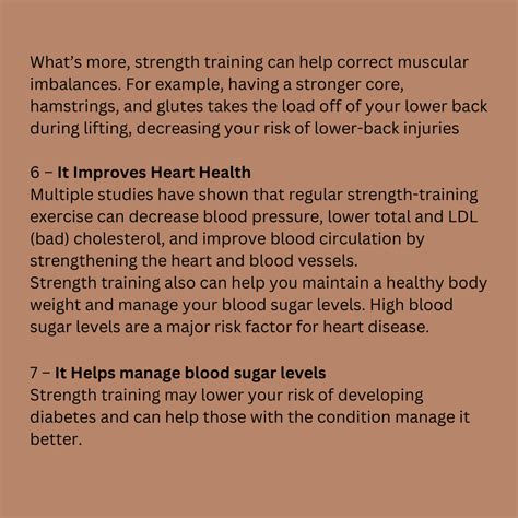 The Health Benefits of Strength Training