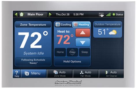 American Standard Thermostat Installation