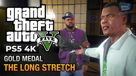 GTA 5 PS5 - Mission #18 - The Long Stretch [Gold Medal Guide - 4K 60fps] - YouTube