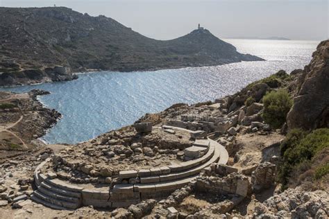 Temple of Aphrodite in Knidos, Datca, Mugla, Turkey Stock Photo - Image ...