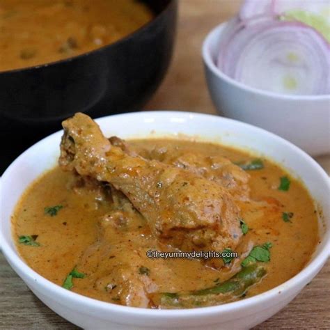 Mughlai chicken curry recipe-North Indian Chicken Mughlai recipe