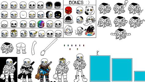 Pixilart - ink sans sprite by Yoosef