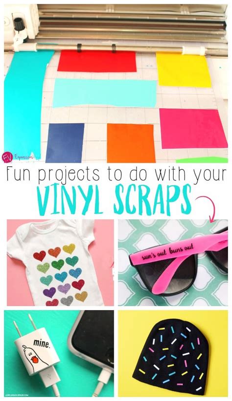 Don't Throw Them Away! Try These Creative Ways to Use Your Craft Vinyl Scraps | Cricut vinyl ...